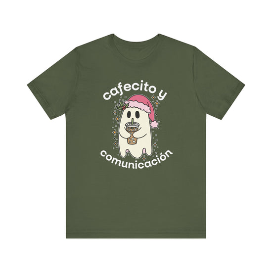 Cafecito y Communication Tee