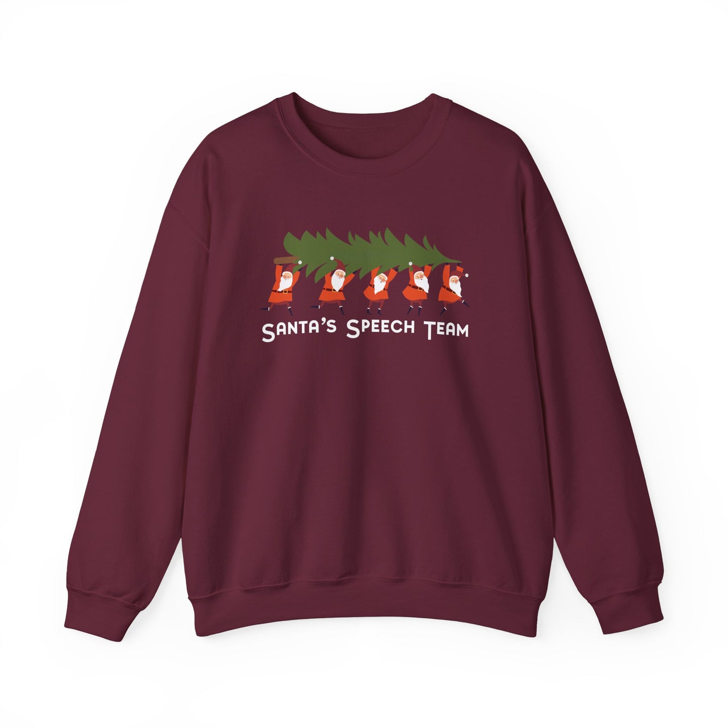 Santa's Speech Team Crewneck