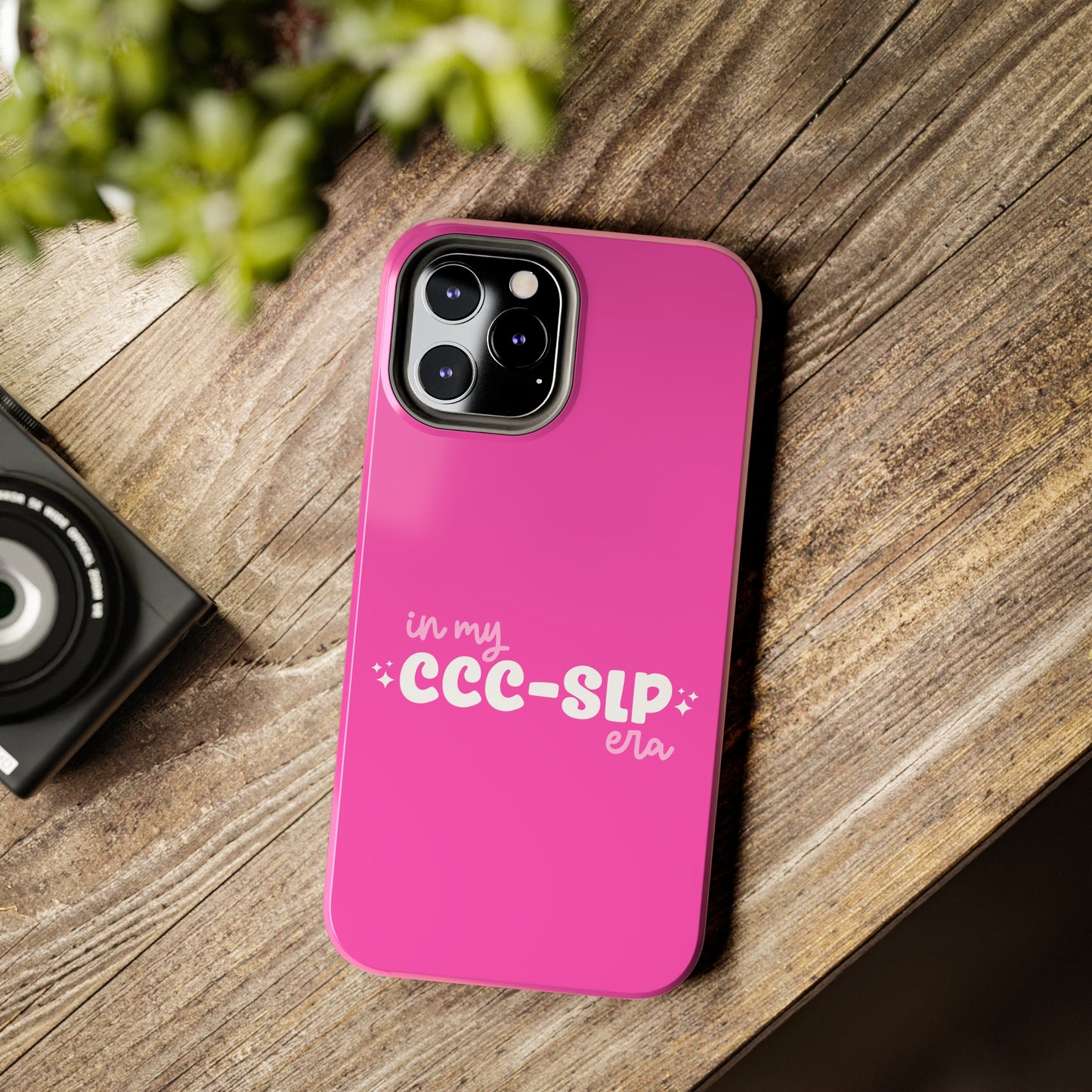 In My CCC-SLP Era iPhone Case