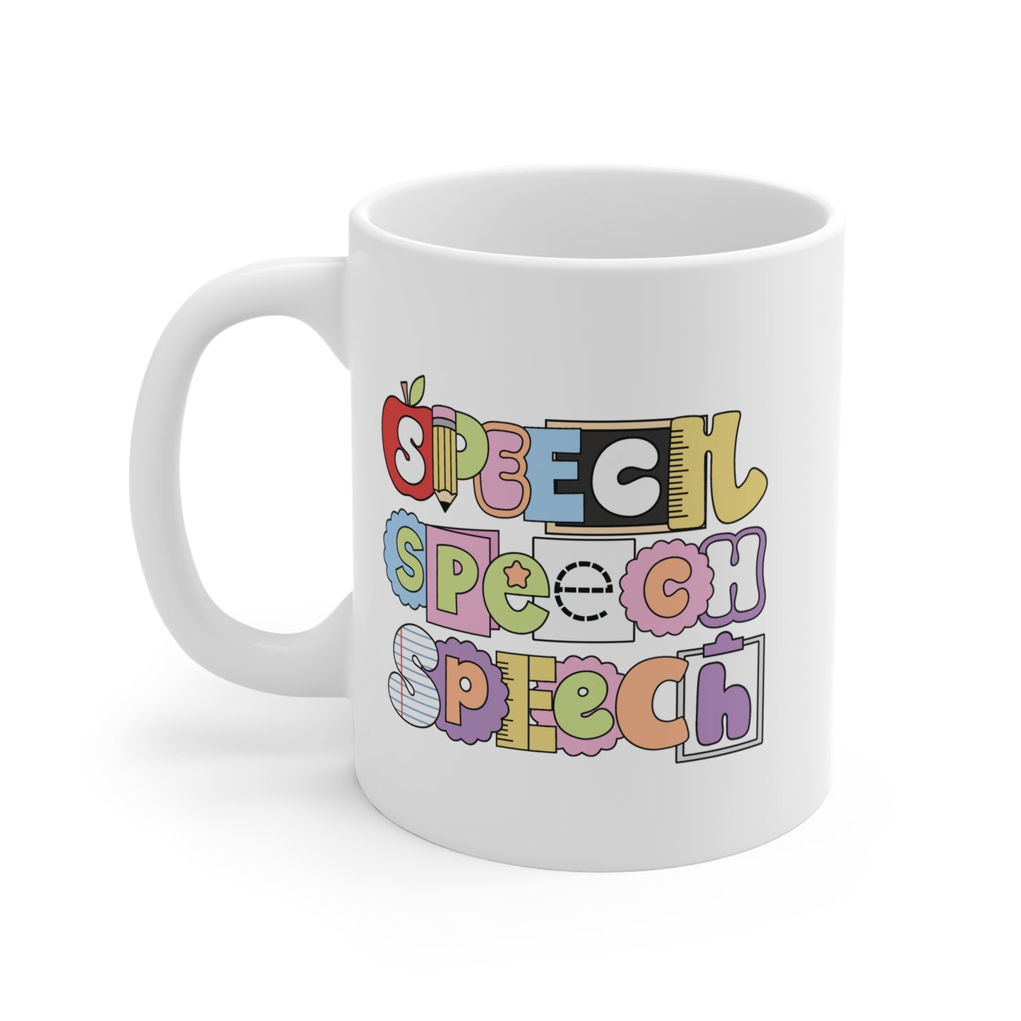 Speech Speech Speech Mug