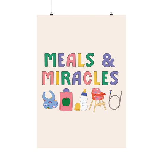 Meals and Miracles Poster