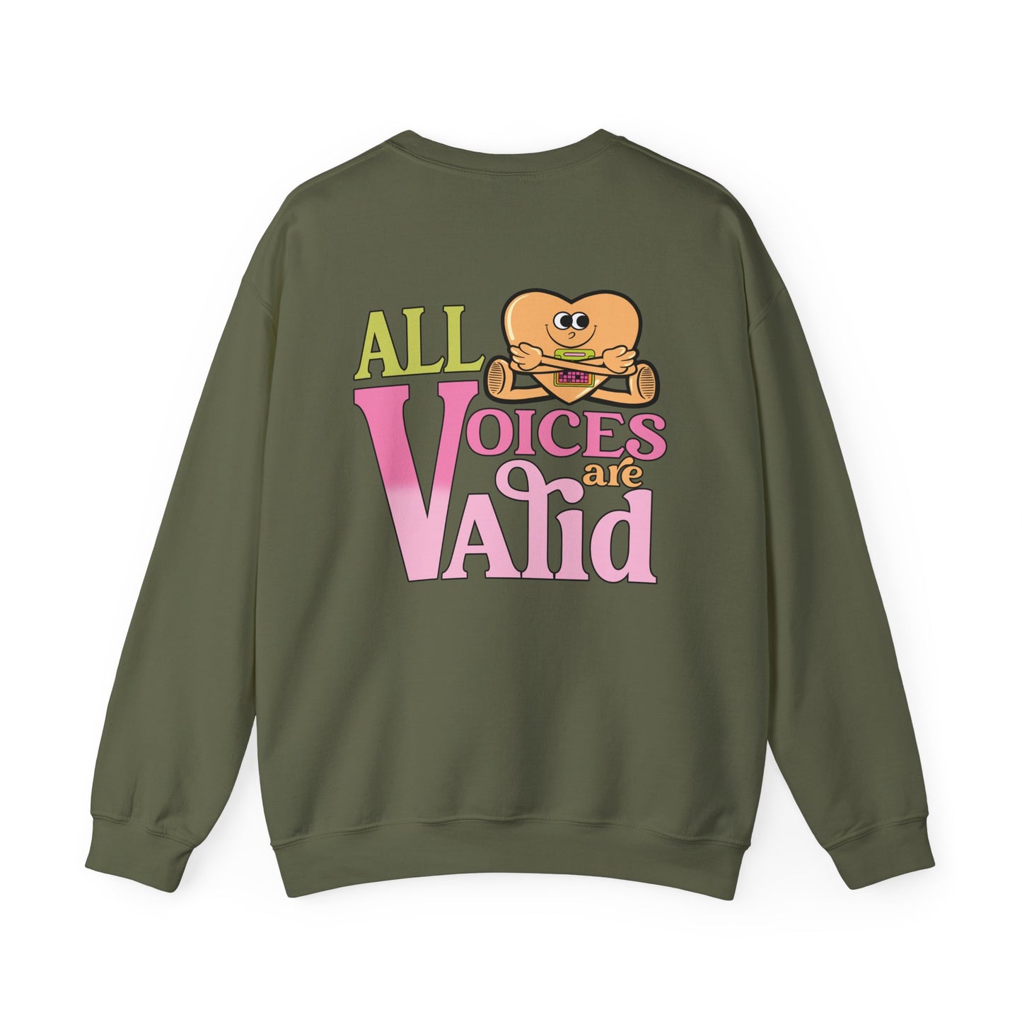 All Voices are Valid Crewneck