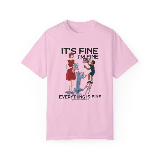 It's Fine I'm Fine Cookie Theft Tee