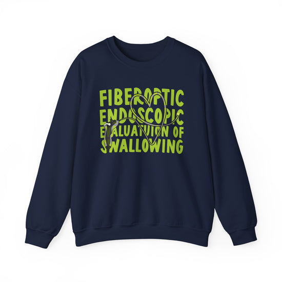 Fiberoptic Endoscopic Evaluation of Swallowing (FEES) Crewneck