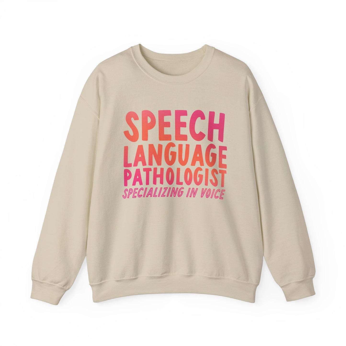 Speech Language Pathologist Specializing in Voice Crewneck