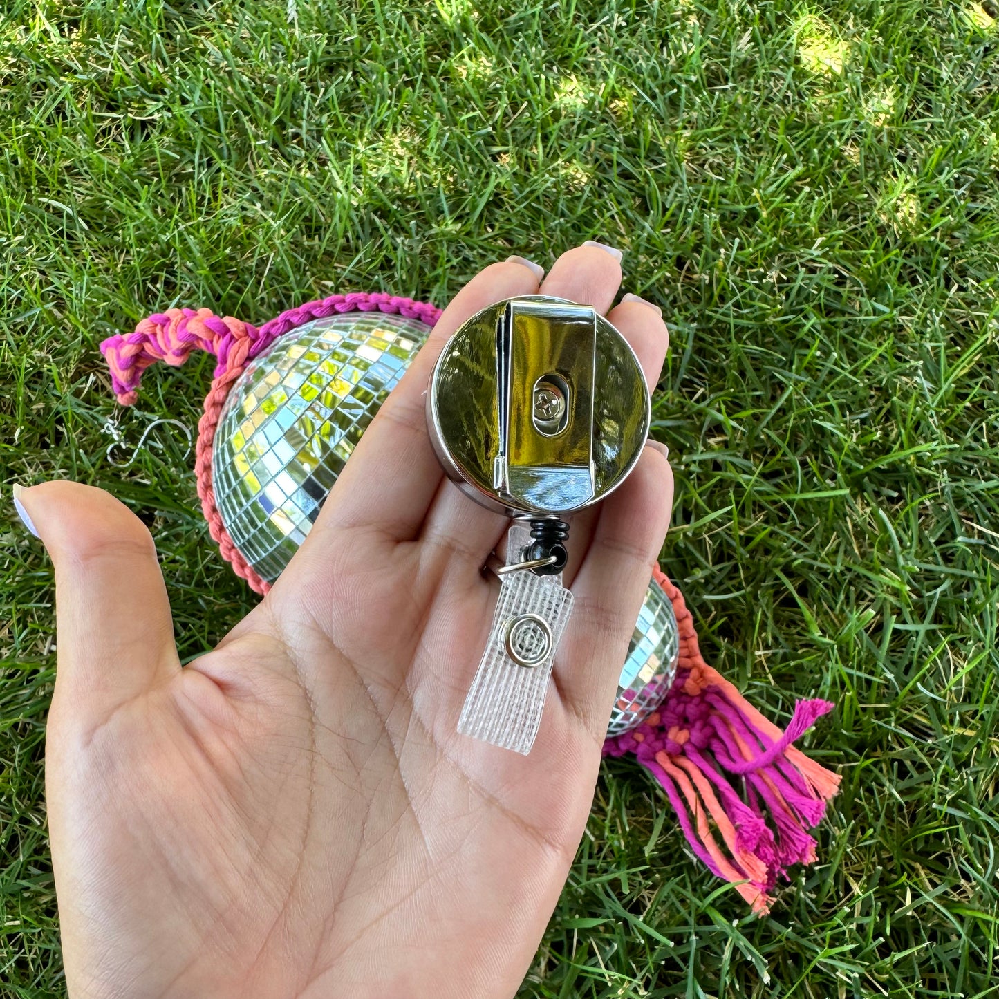 Thickener Flowers Badge Reel