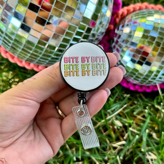 Bite by Bite Badge Reel