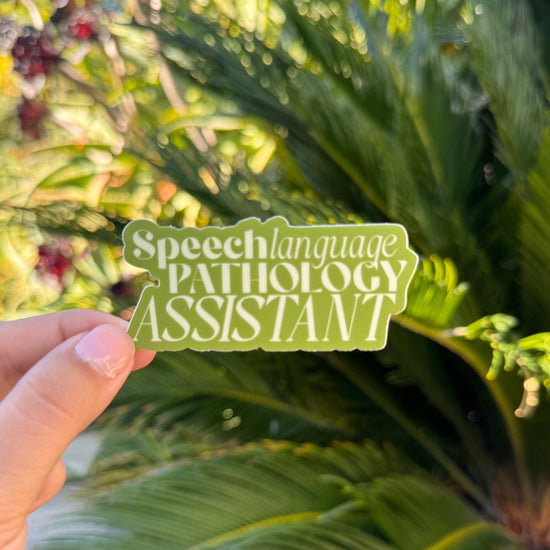 Speech Language Pathology Assistant Sticker