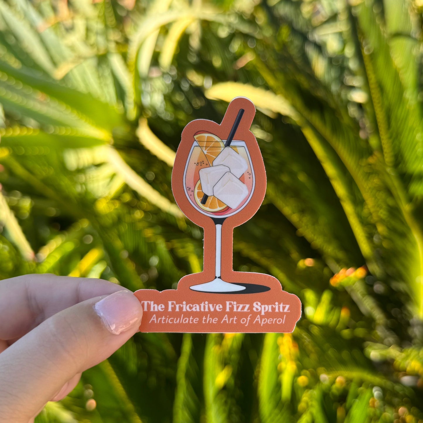 The Fricative Fizz Spritz Sticker