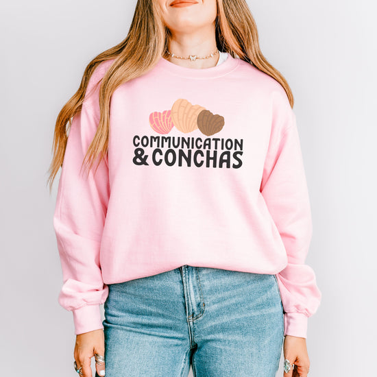 Communication and Conchas Crewneck