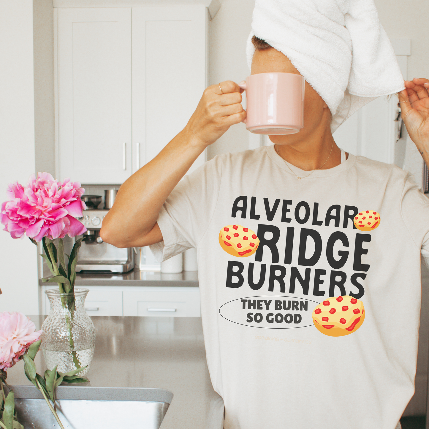 Alveolar Ridge Burners Pizza Bagels Tee