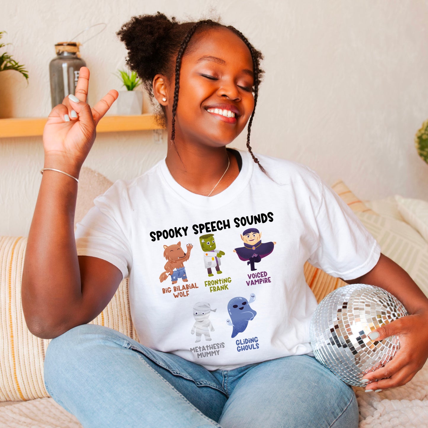 Spooky Speech Sounds Tee