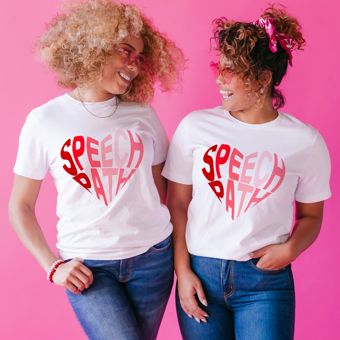 Speech Path Heart Tee