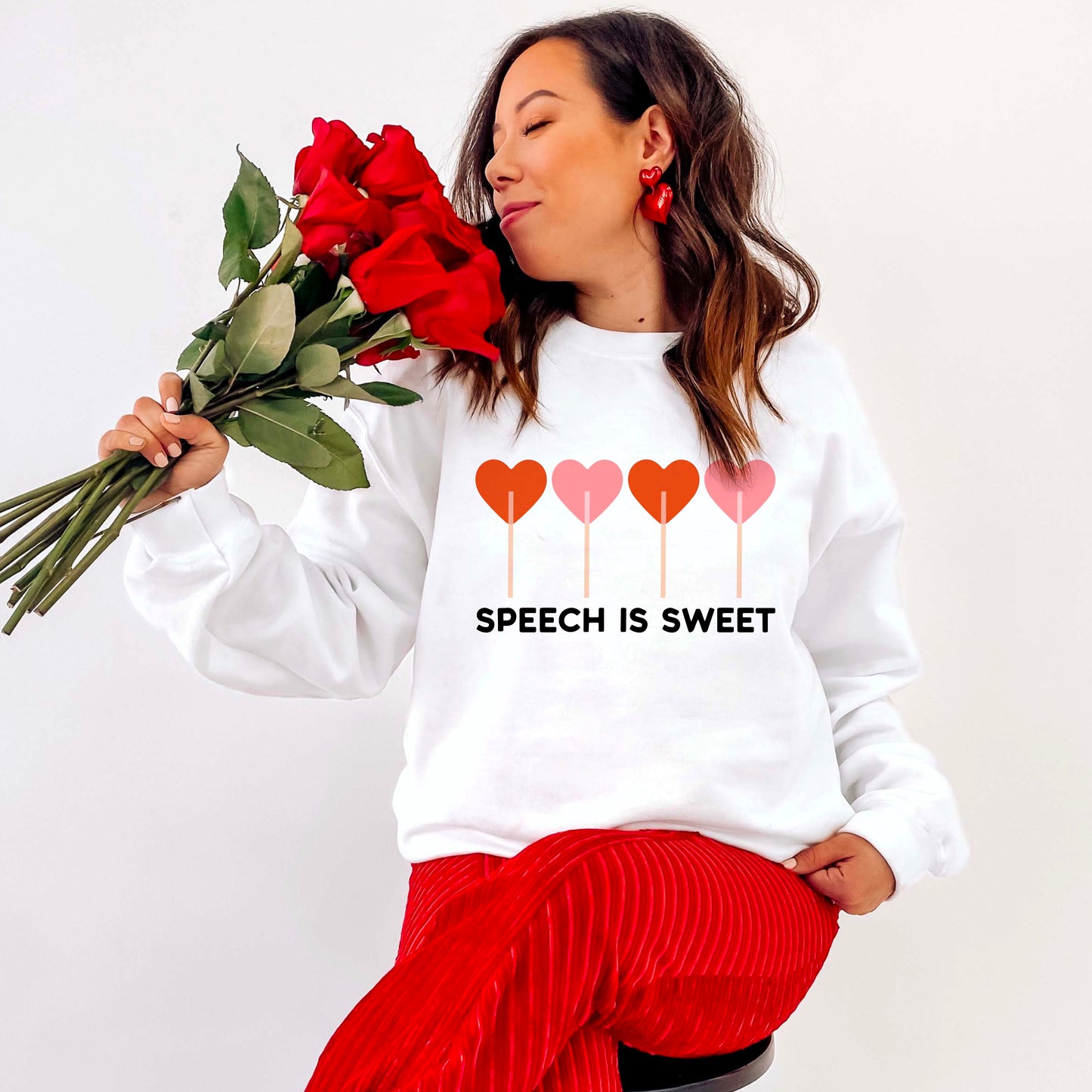 Speech Is Sweet Crewneck