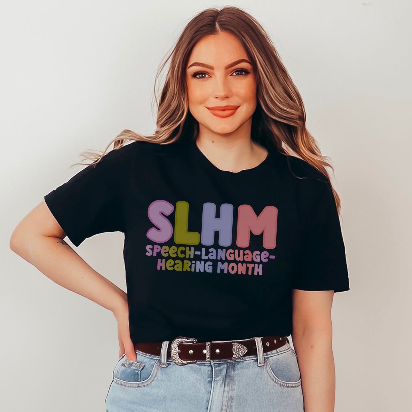 SLHM Speech Language Hearing Month Tee