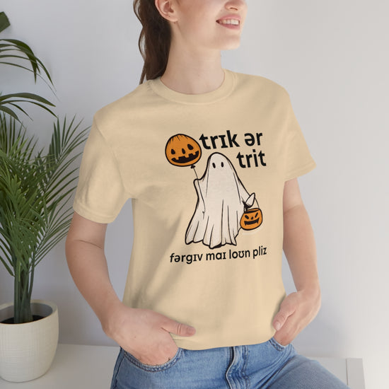 Trick or Treat Forgive My Loans Please (IPA) Tee