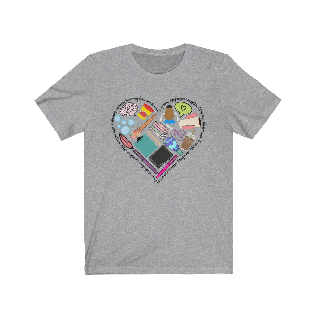 SLP Essentials Heart Tee