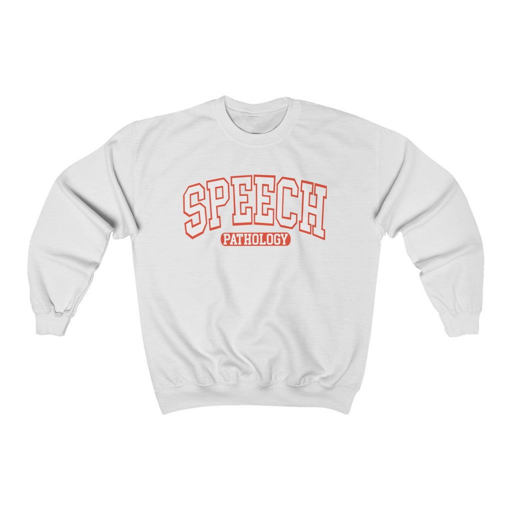 Speech Pathology Red Crewneck