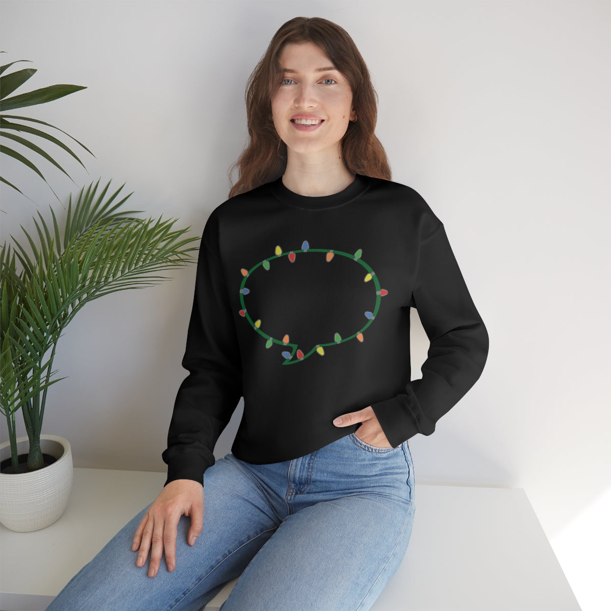 Speech Bubble Lights Crewneck