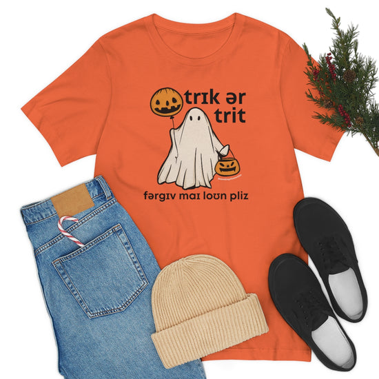 Trick or Treat Forgive My Loans Please (IPA) Tee