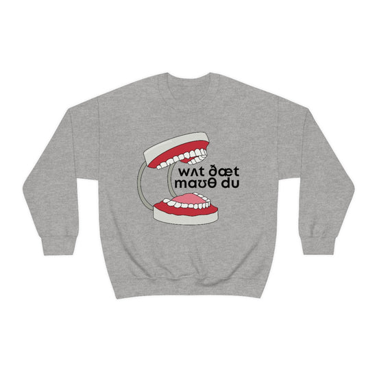 What that Mouth Do (IPA) Crewneck