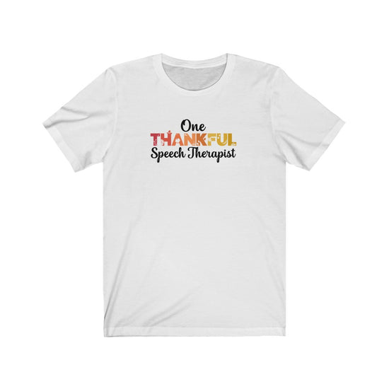 One Thankful Speech Therapist Tee