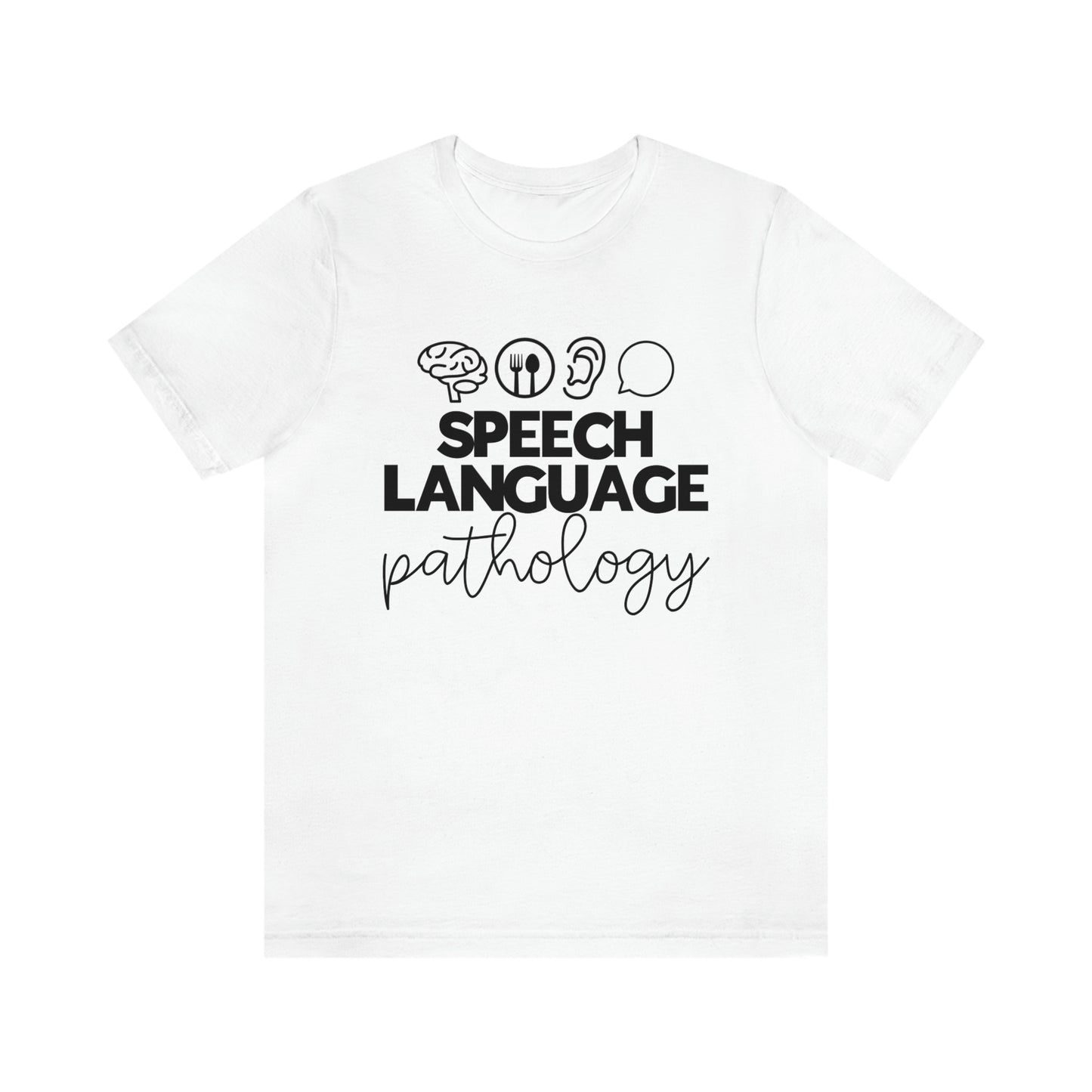 Speech Language Pathology Icon Tee