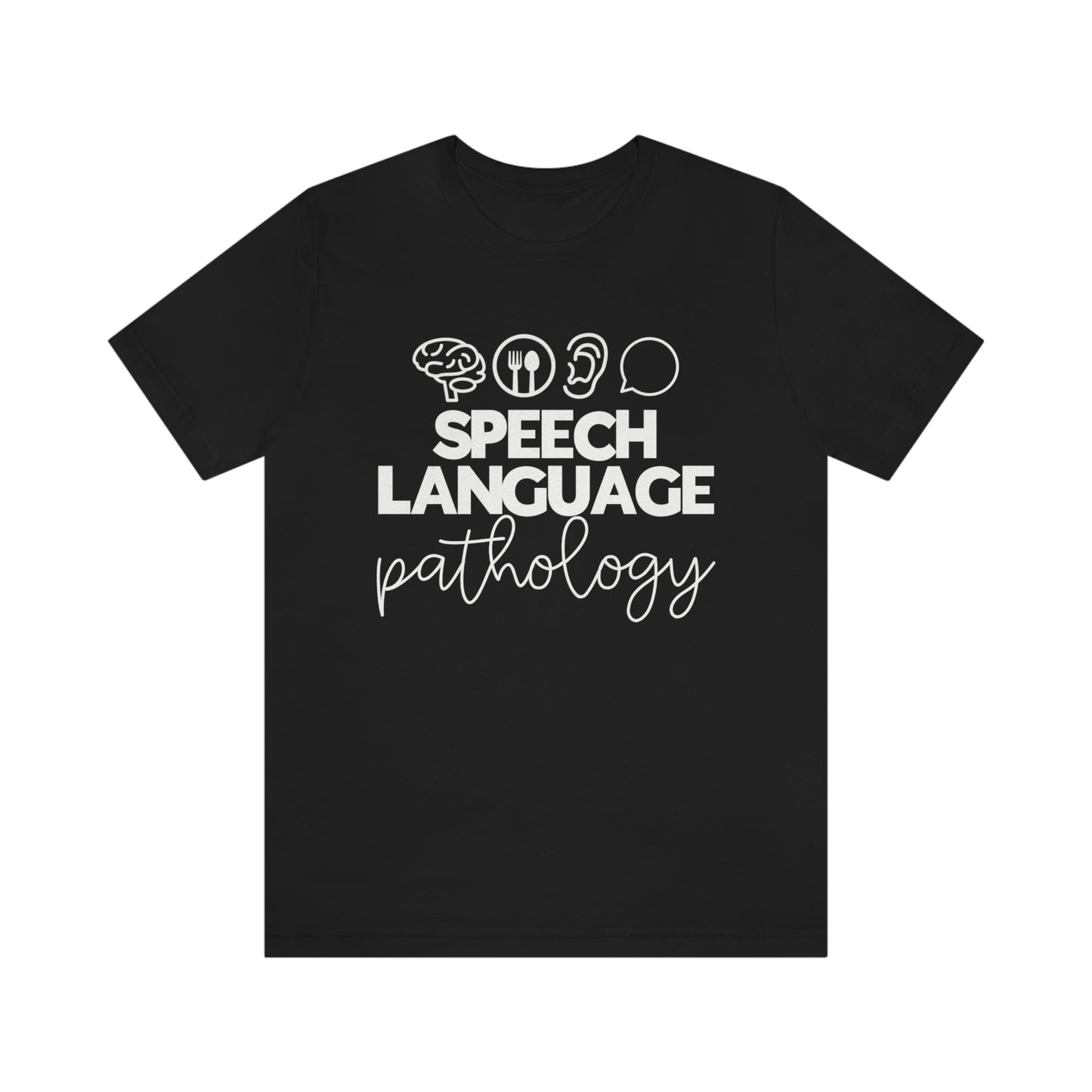 Speech Language Pathology Icon Tee