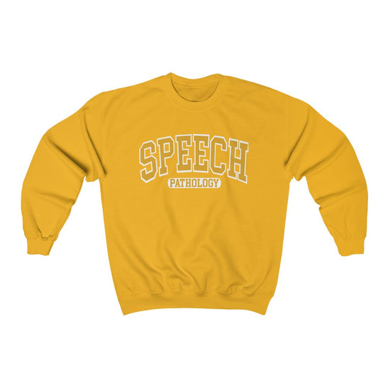 Speech Pathology Gold Crewneck