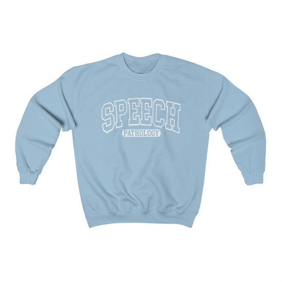 Speech Pathology Blue Crewneck