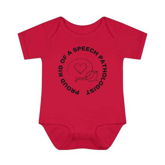 Proud Kid of a Speech Pathologist Kids Onesie