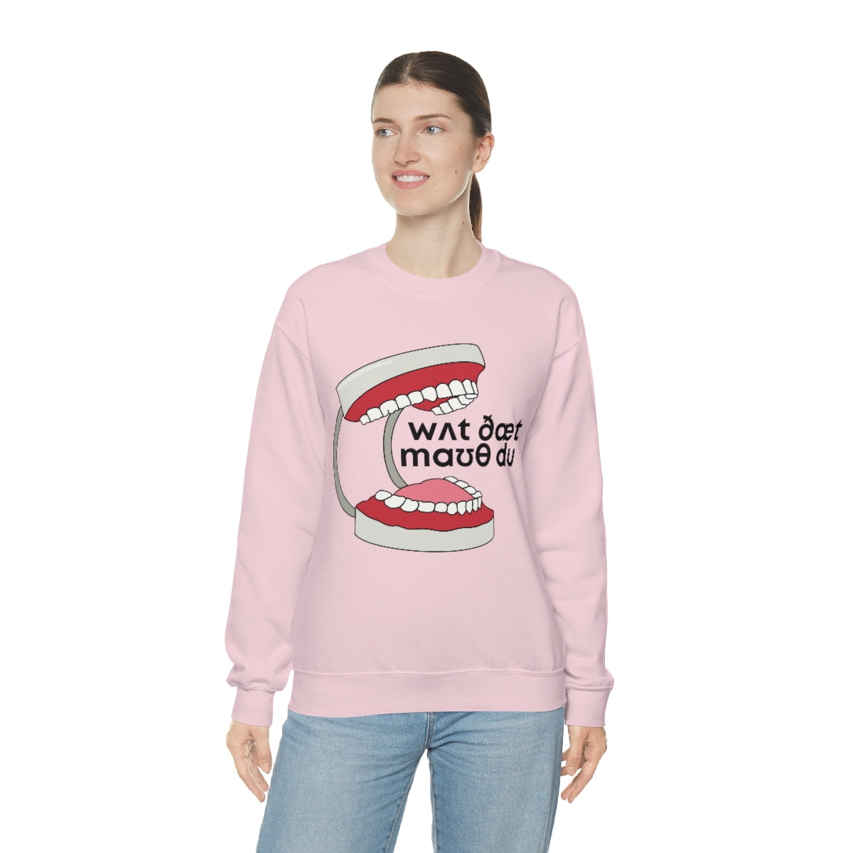 What that Mouth Do (IPA) Crewneck