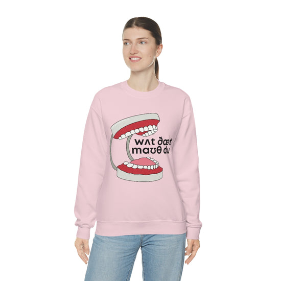 What that Mouth Do (IPA) Crewneck