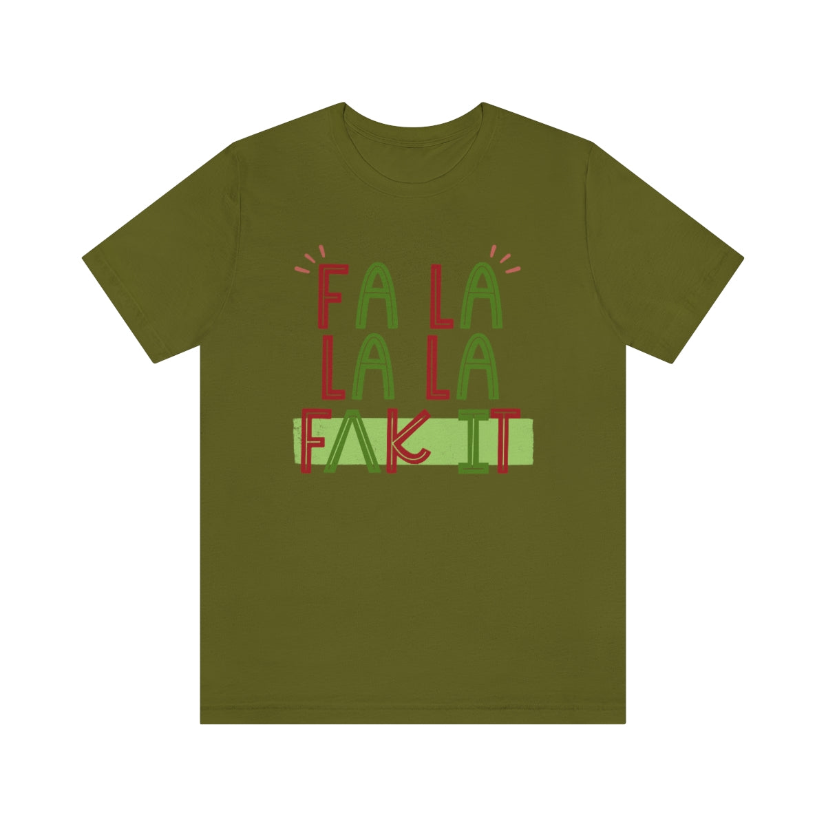 Fa La La La F*ck It (IPA) Tee