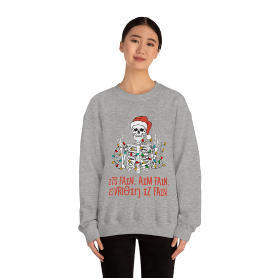 It's Fine. I'm Fine. Everything is Fine (IPA) Crewneck