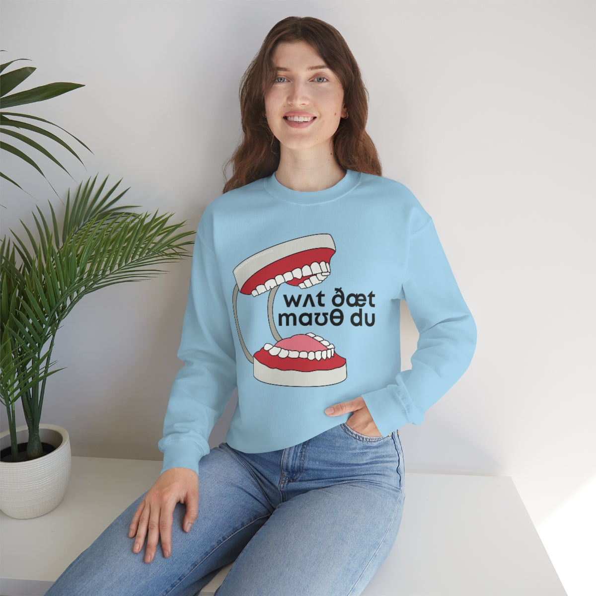 What that Mouth Do (IPA) Crewneck