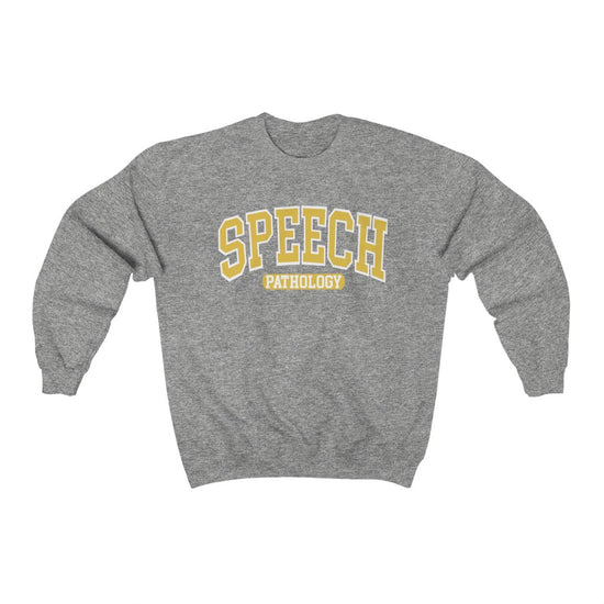 Speech Pathology Gold Crewneck