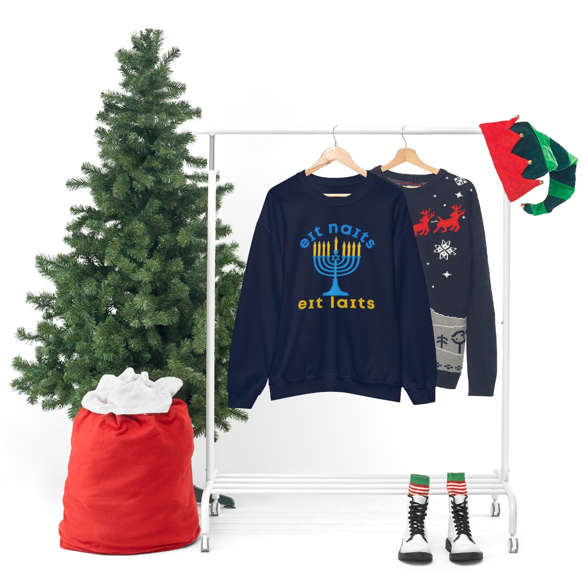 Eight Nights Eight Lights (IPA) Crewneck