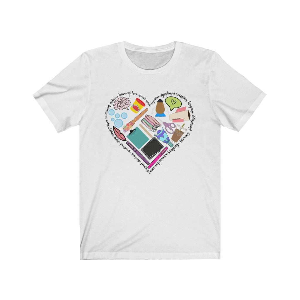 SLP Essentials Heart Tee