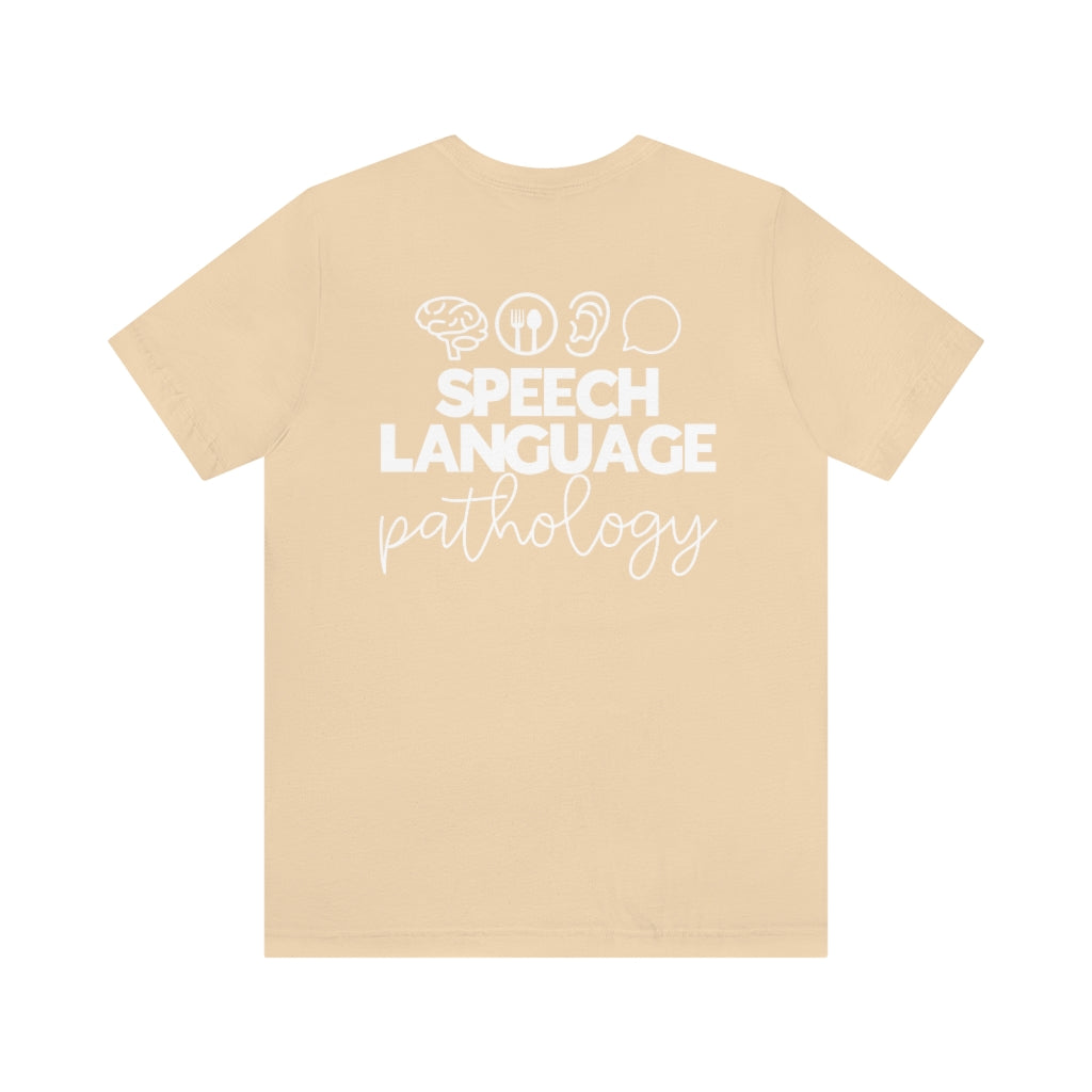 Speech Language Pathology Icon Tee