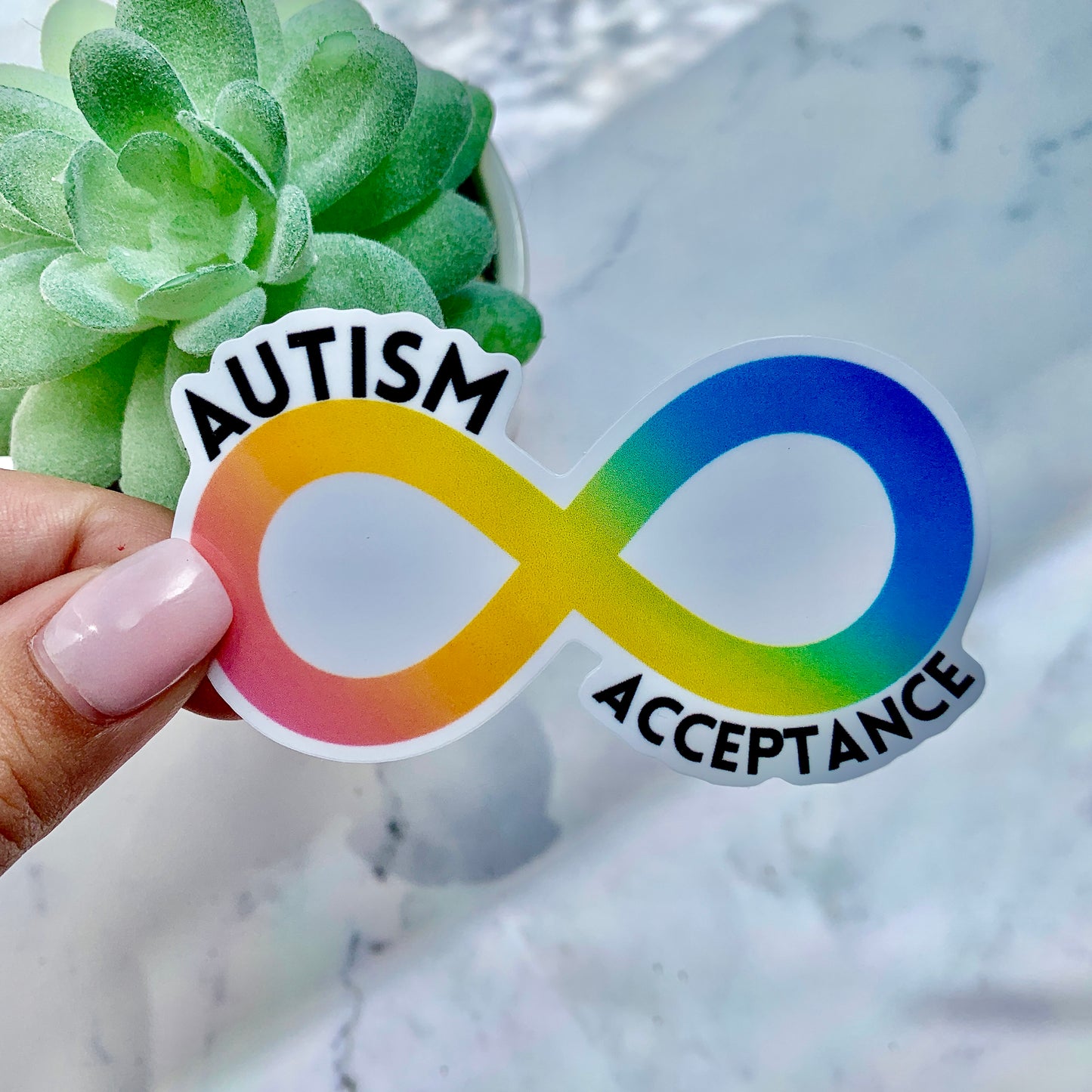 Autism Acceptance Sticker