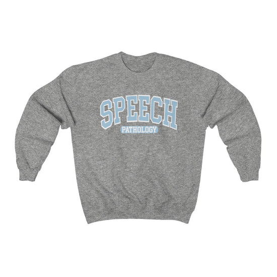 Speech Pathology Blue Crewneck