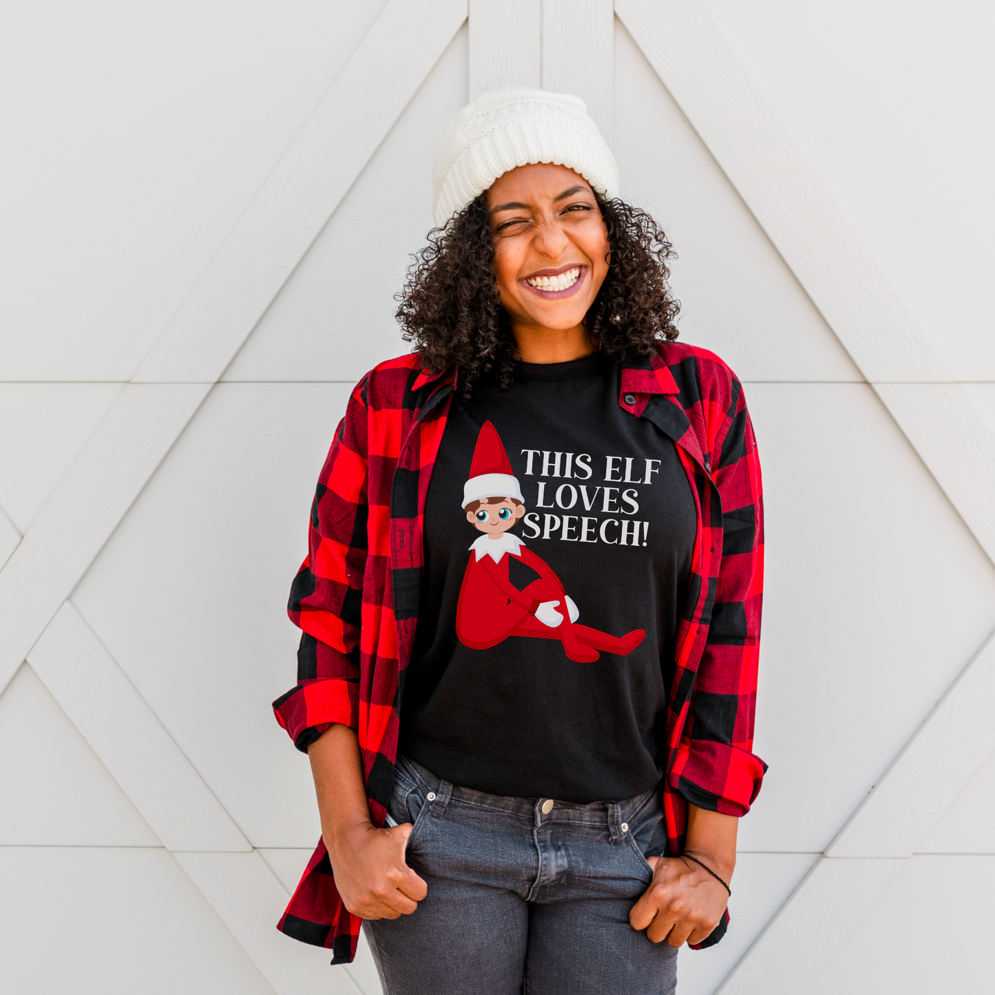 This Elf Loves Speech Tee