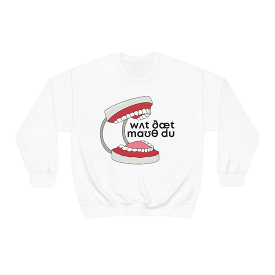 What that Mouth Do (IPA) Crewneck