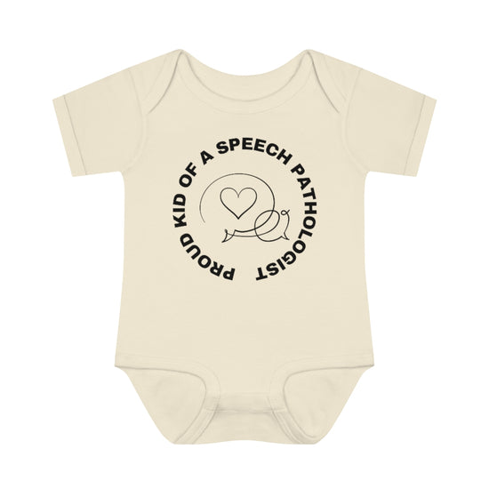 Proud Kid of a Speech Pathologist Kids Onesie