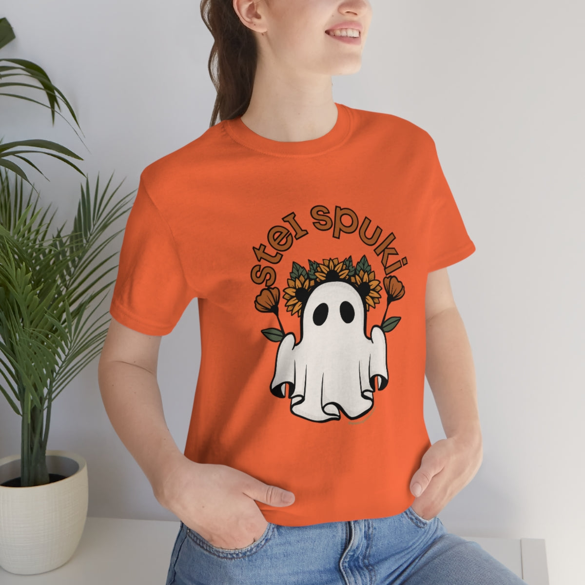 Stay Spooky Ghost Tee (IPA)