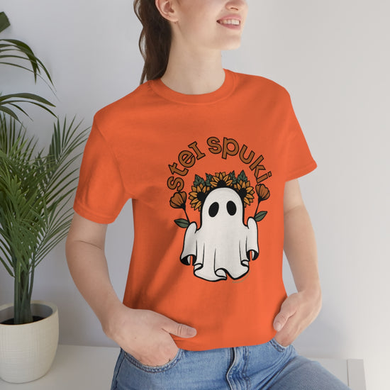 Stay Spooky Ghost Tee (IPA)