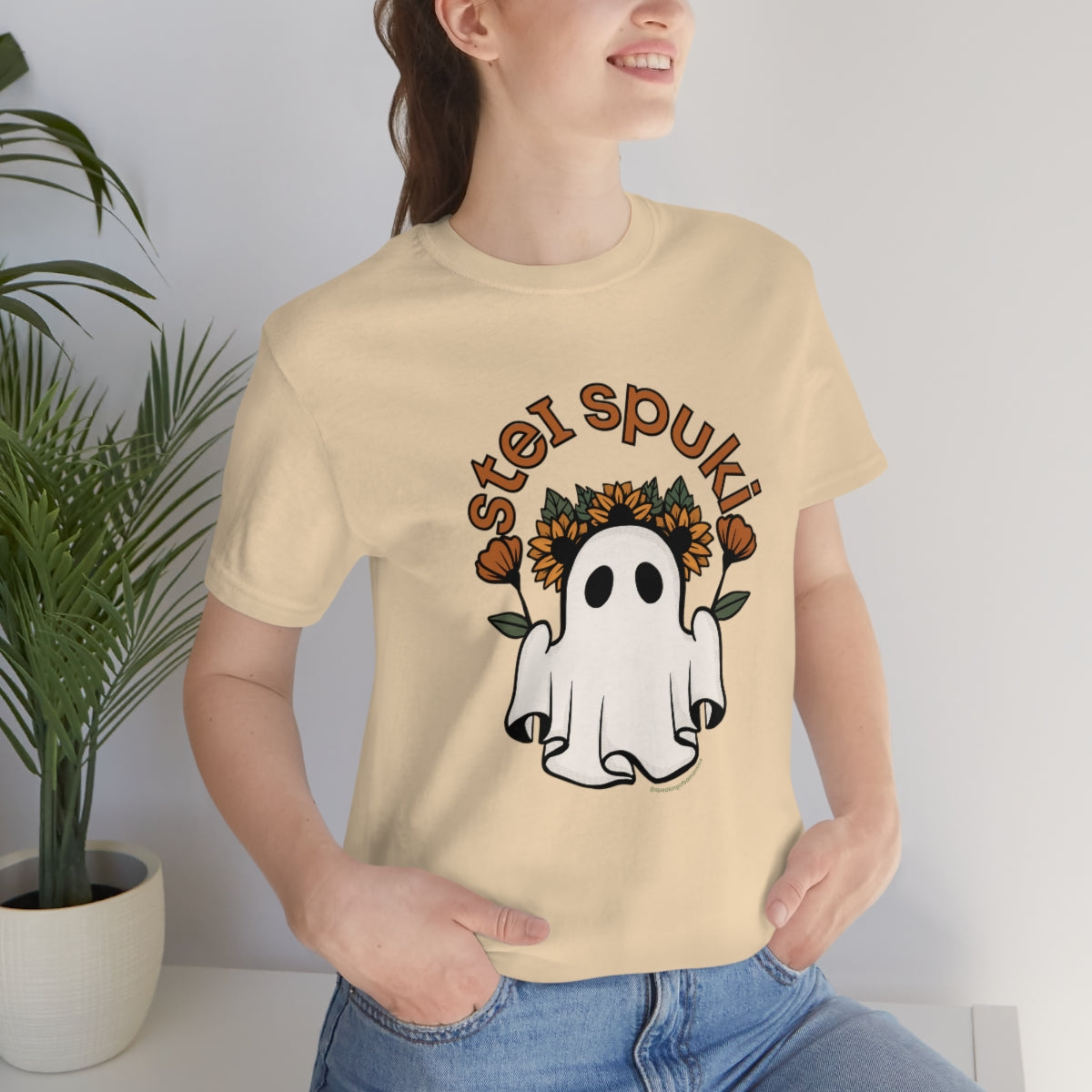 Stay Spooky Ghost Tee (IPA)