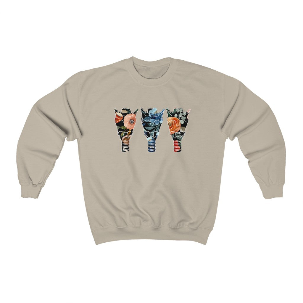 Triple Larynx Crewneck