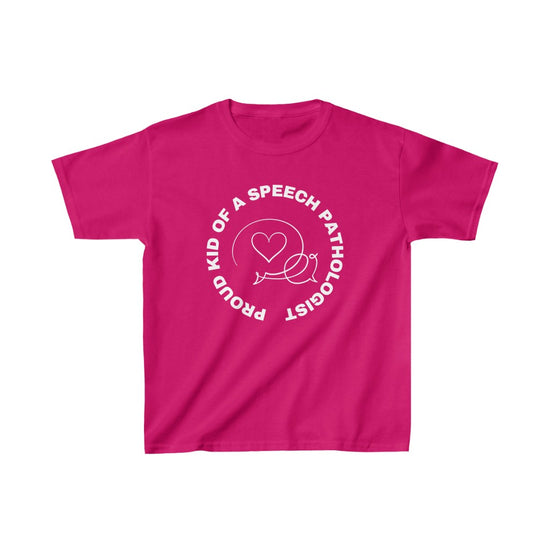 Proud Kid of a Speech Pathologist Kids Tee